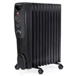 Pro Breeze Ölradiator 2500W mit Zeitschaltuhr, 3 Heizstufen und Thermostat