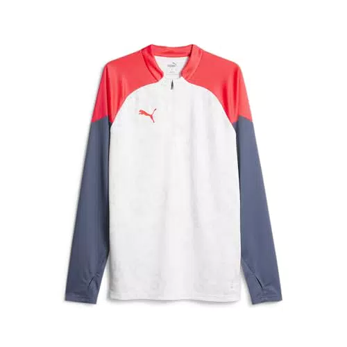 PUMA Herren Individualcup 1/4 Zip Top Sweatshirt - Sportliches Herren Oberteil