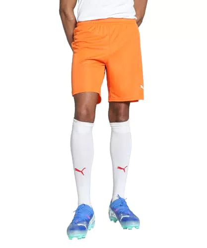 PUMA teamGOAL Shorts für Unisex-Erwachsene – Bequeme gestrickte Sportshorts