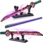 QLT Tsugikuni Yoriichi Katana Cosplay für Erwachsene und Jungen ab 6 Jahren