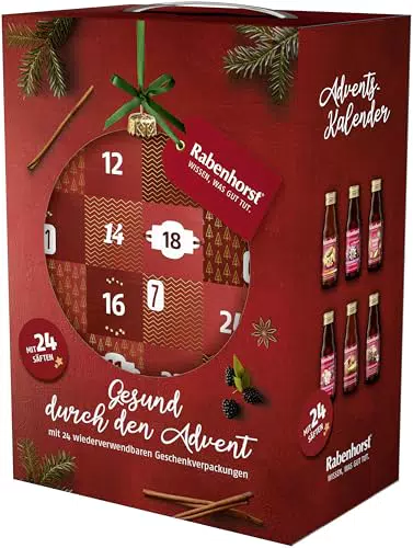 Rabenhorst Adventskalender – Gesunde Überraschungen für die Vorweihnachtszeit
