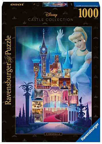Ravensburger Disney Castle Collection: Cinderella Puzzle für Erwachsene und Kinder