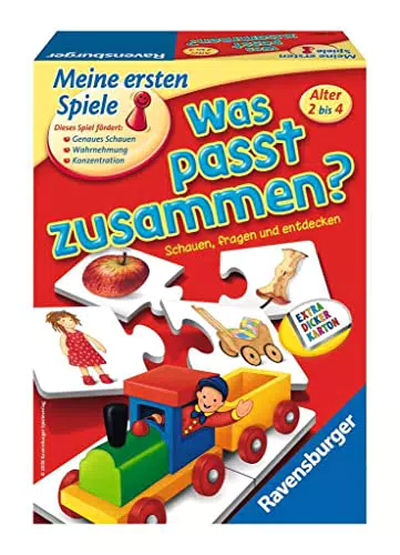 Ravensburger Was passt zusammen? Puzzelspiel für Kinder ab 2 Jahren