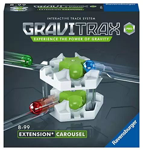 Ravensburger GraviTrax PRO Carousel - Zubehör für spektakuläre Kugelbahnen