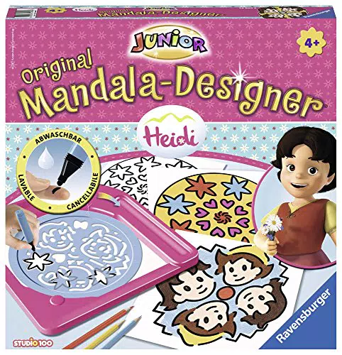 Ravensburger Mandala Designer - Heidi Junior Kreativset für Kinder