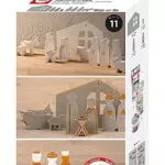 Rayher Silikon Gießform Krippe für Kreativ-Beton, Gießharz und Wachs