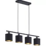 Reality Leuchten Stehleuchte Tommy R46335901, Metall Nickel matt