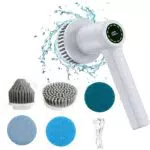 Reinigungsbürste elektrisch mit LED-Anzeige - Handheld Spin Scrubber für Haushalt
