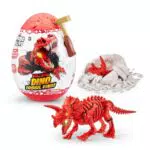 ROBO ALIVE Triceratops Vulkan Dino Fossil Funde