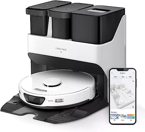 Roborock S7 Max Ultra Saugroboter mit selbstreinigender Station und App-Steuerung