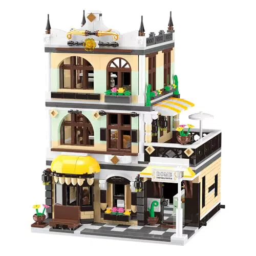 Baukasten Römisches Restaurant - Architektur Set für kreative Bauprojekte