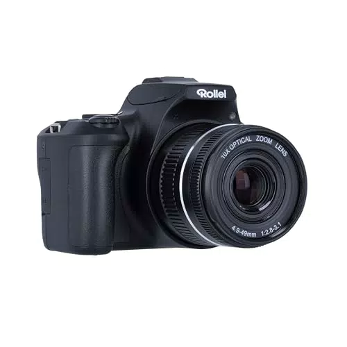 Rollei Powerflex10X – 10x Zoom, 8 Fotomodi, 64 MP, 4K Video & Smartphone App