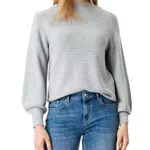 s.Oliver Damen Strickpullover Langarm Viskosemix Einfarbig