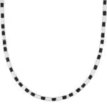 s.Oliver Herren Halskette aus Edelstahl und Holz, Modell 9066360, Geschenkbox