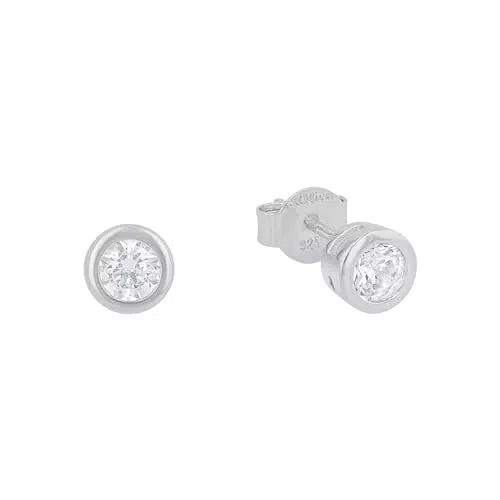 s.Oliver Ohrstecker 925 Sterling Silber mit Zirkonia, Modell 9079094