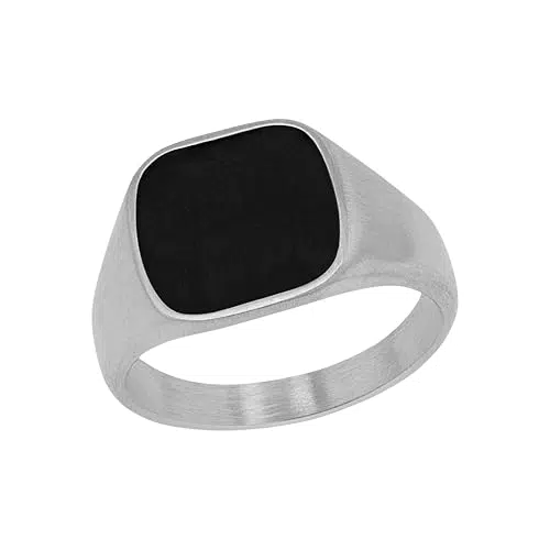 s.Oliver Herrenring Edelstahl Epoxy in Schmuck Geschenk Box, Modell 2027428