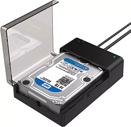 SABRENT Dockingstation für 2,5 und 3,5 Zoll SATA HDD & SSD USB 5Gbps (EC-DFLT)