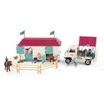 Schleich Tierarztbesuch im Stall - HORSE CLUB Spielset für Kinder ab 5 Jahren