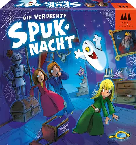 Schmidt Spiele Die verdrehte Spuknacht - Kinderspiel für Drei Magier