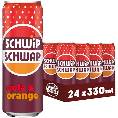 Schwipschwap Original – Koffeinhaltiges Cola-Getränk mit Orange