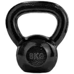 ScSPORTS® Kettlebell - Gusseisen, Wasserabweisend, für Krafttraining und Gym