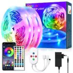 Segrass LED Strip mit APP Steuerung und Musik-Sync für Raumdekoration