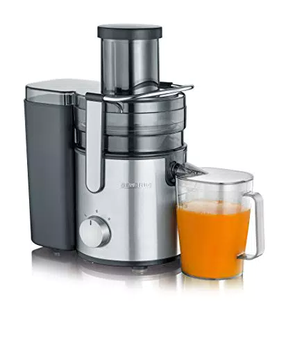 SEVERIN Entsafter ES 3570 – Elektrische Saftmaschine für Obst- und Gemüsesäfte