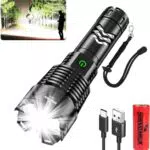 Shadowhawk XHP160.2 LED Taschenlampe 550000 Lumen, USB Aufladbar, IP67 wasserdicht