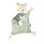 Sigikid Kuschel-Schnuffeltuch Bär, Baby-Schmusetuch