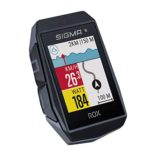 SIGMA ROX 11.1 GPS Fahrradcomputer mit 150 Funktionen und kabellosem 1,77" Display