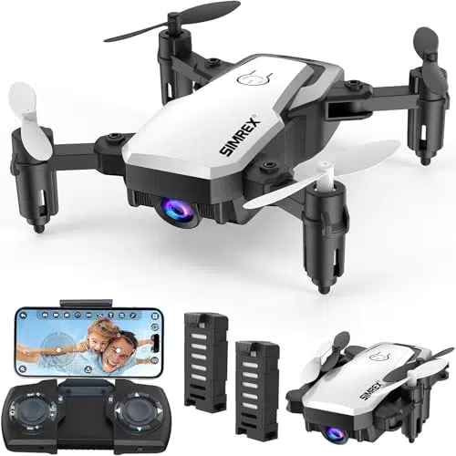 SIMREX X300C Mini Drohne mit 720P HD Kamera und FPV, ideal für Anfänger