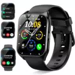 Smartwatch für Herren und Damen, 1,85 HD Touchscreen, IP68 wasserdicht