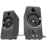 Speedlink DAROC Stereo PC Lautsprecher mit 3,5mm Klinkenstecker, 12 Watt