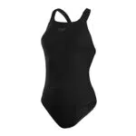 Speedo Damen Endurance+ Medalist Badeanzug, Schwarz