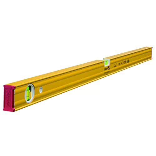 STABILA Wasserwaage Type 80 ASM, verstärktes Alu-Profil, Made in Germany