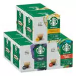 Starbucks Probierset Espresso-Varianten Kaffeekapseln von Nescafé Dolce Gusto