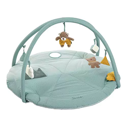 Sterntaler Spielbogen Bär Ben für Babys von 0 bis 18 Monaten, 90 x 90 cm