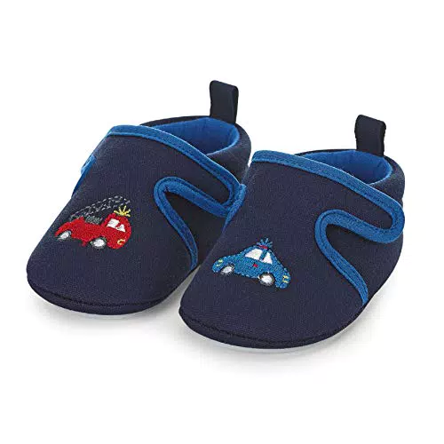 Sterntaler Baby-Krabbelschuh für Jungen – Bequeme Hausschuhe für Kleinkinder