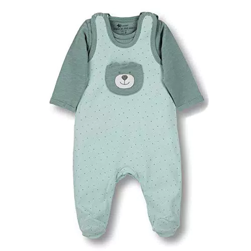 Sterntaler Unisex Jersey Strampler Set für Babys, Modell 2602002.0