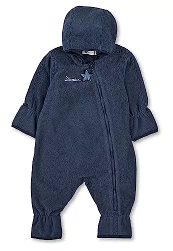 Sterntaler Unisex Baby Overall, Magenta Melange, 80