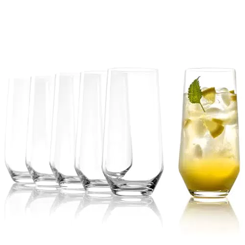 Stölzle Lausitz Quatrophil Longdrinkgläser – Elegante Kristallgläser für Cocktails