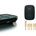 Tefal PY900812 Crêpière mit abnehmbaren Antihaftplatten und temperaturregelbar