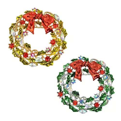 TENDYCOCO Broschen Girlande Form Anstecknadeln für Frauen – Schmuck für Hochzeiten und Feste