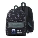 Mandalorian Rucksack für Kinder – Ideales Star Wars Geschenk für Jungen und Teenager