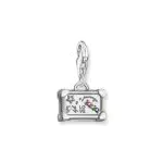 THOMAS SABO Charm-Anhänger Vintage-Koffer aus 925er Sterlingsilber, Modell 1936-318-7