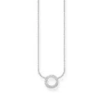 Thomas Sabo Damen Kette Kreis Klein 925 Sterling Silber KE1650-051