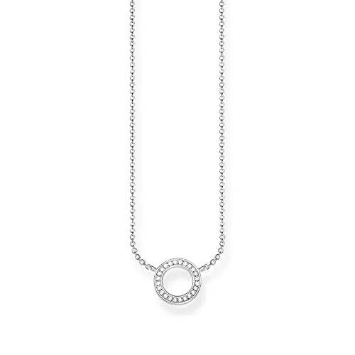 Thomas Sabo Damen Kette Kreis Klein 925 Sterling Silber KE1650-051