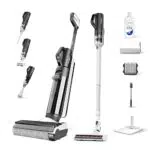 Tineco Floor One S5 Smart Nass-Trocken-Sauger mit iLoop Technologie - Kabelloser All-in-One Nass Trockensauger mit Dual-Tank-Design und Selbstreinigungsfunktion