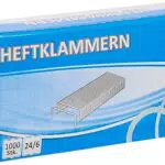 TIPTOP OFFICE Heftklammern 24/6 - Hochwertige Büroklammern für jeden Bedarf