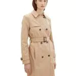 TOM TAILOR Damen 1035329 Basic Trenchcoat mit Gürtel